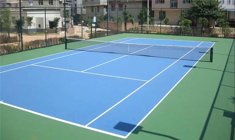 傾盆大雨來襲，丙烯酸球場(chǎng)地坪是如何從容面對(duì)？